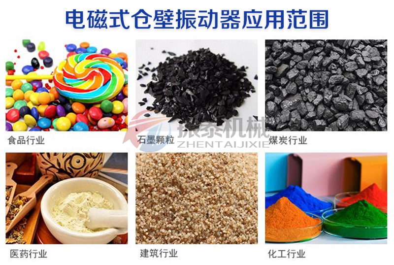 電磁倉壁振動器應用范圍